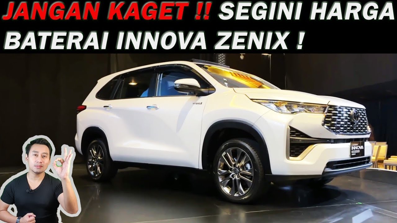 JANGAN KAGET! Segini Harga Baterai Innova Zenix❗️