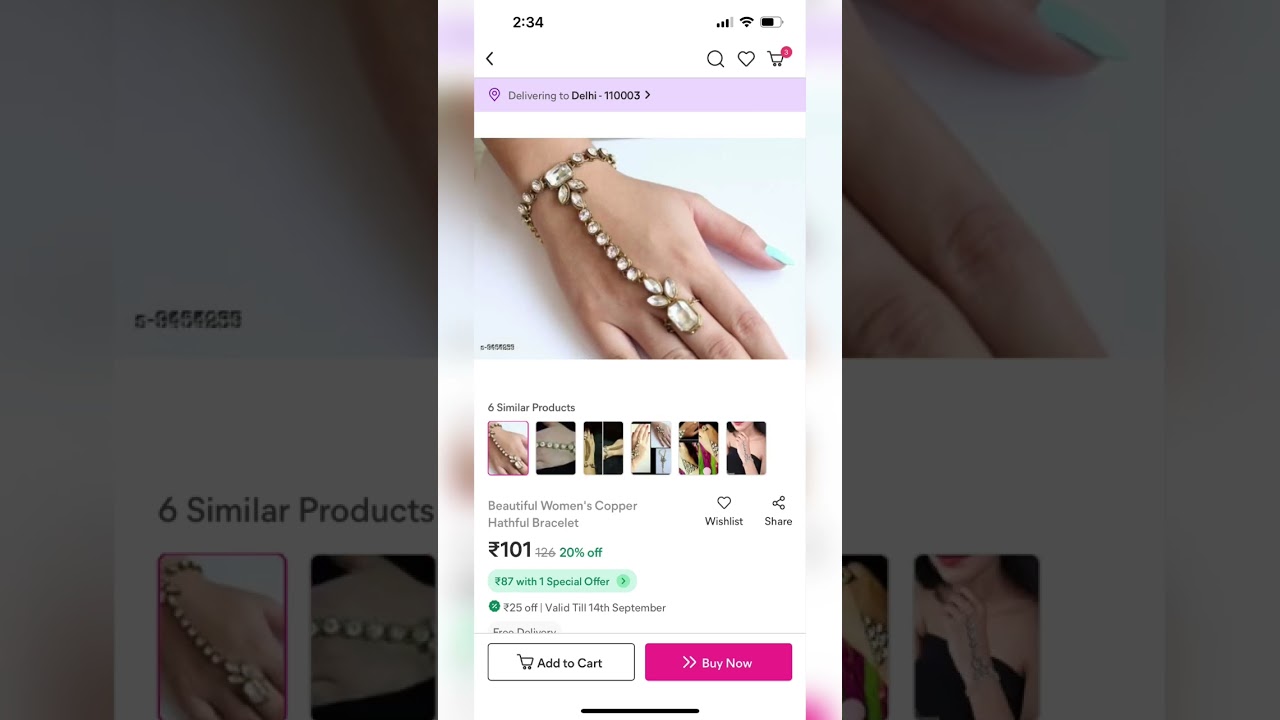 Under 100/- Jewellery |Meesho | Jewelry | Trending | #shorts #meeshohaul #fashion #under100 #youtube
