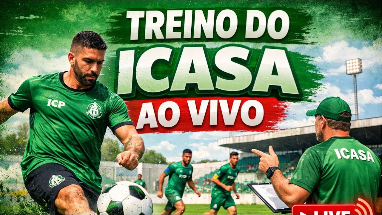 TREINO DO ICASA 24/02/2026 | AO VIVO