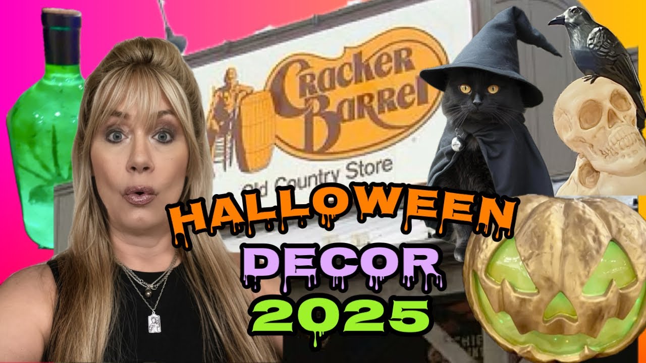 Cracker Barrel’s BRAND NEW HALLOWEEN MERCH 2025! | Spooky-Fun Decor!