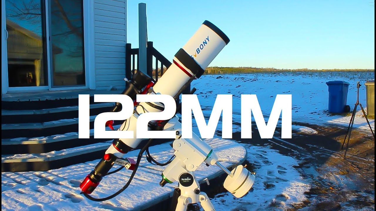 J'ai acheté une lunette de 122mm et on la teste!