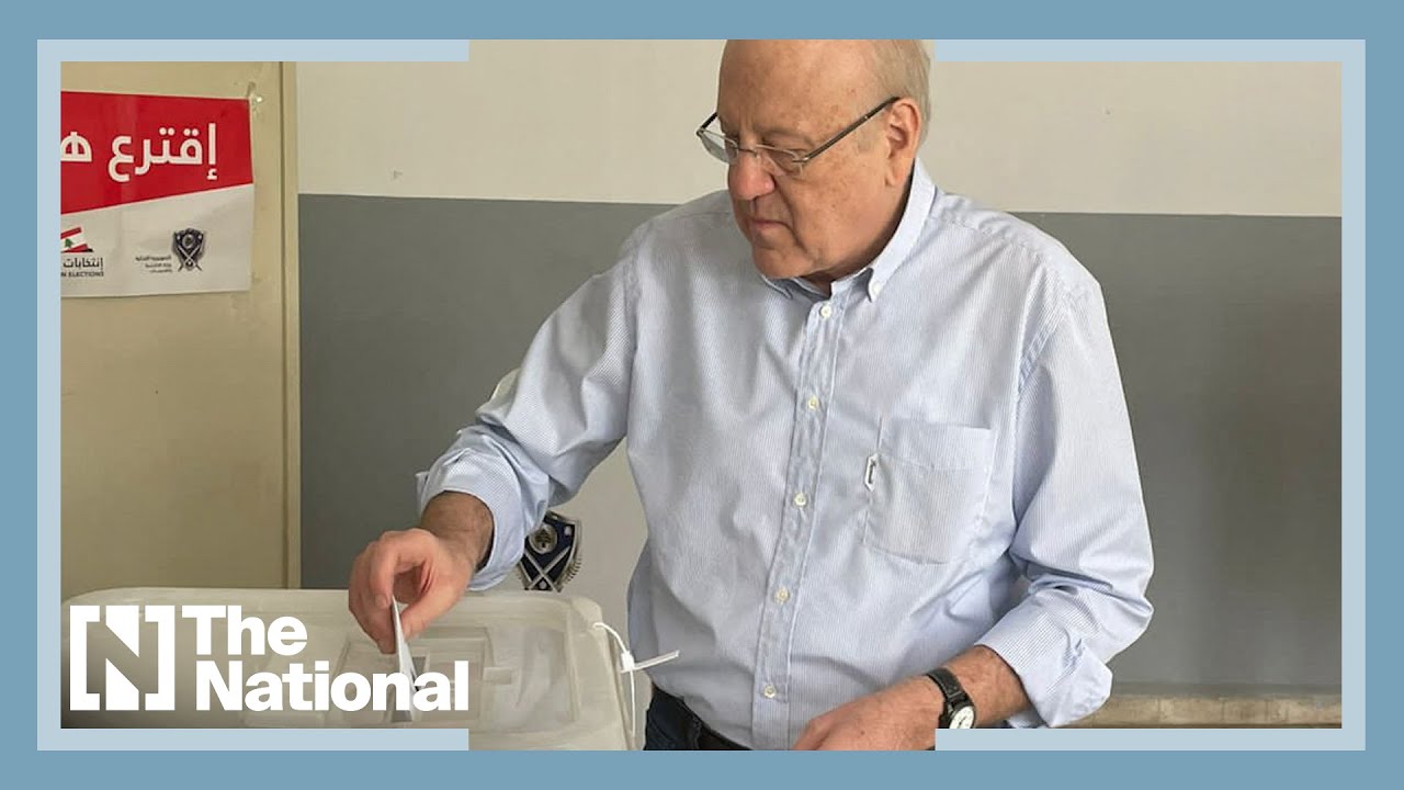 Lebanon's president votes in parliamentary election