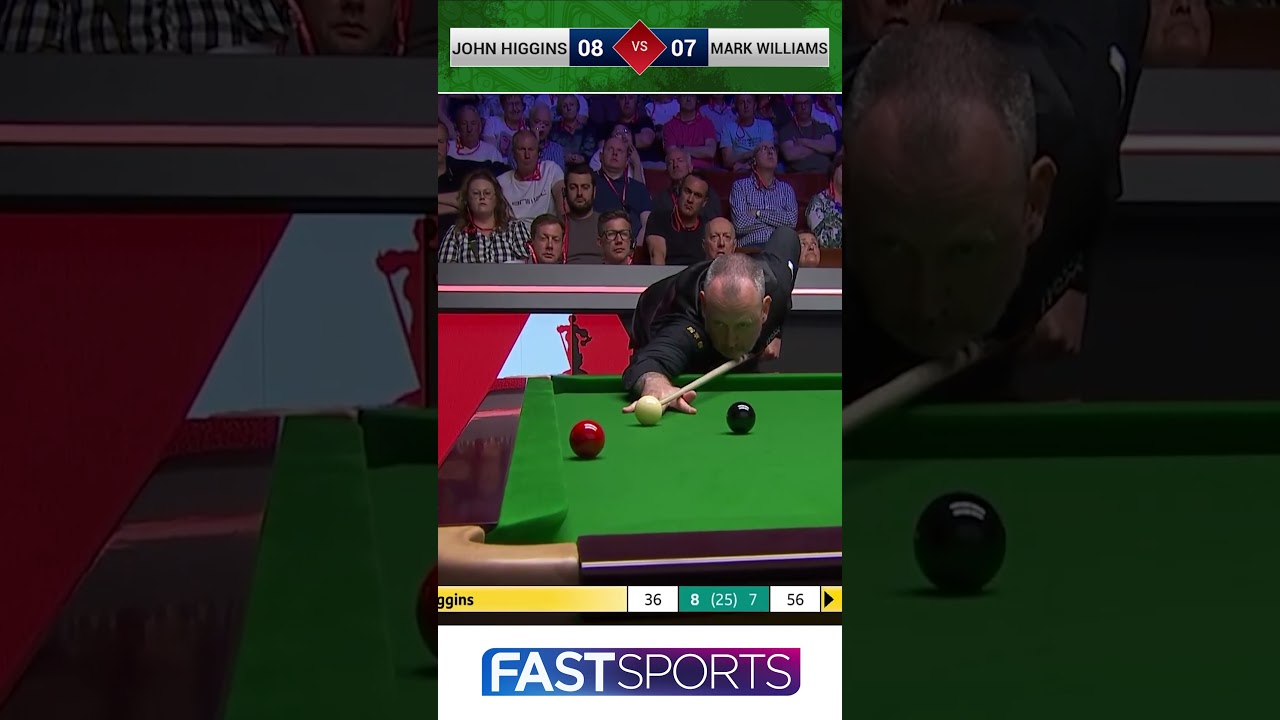 Williams Breaks Like It&rsquo;s Practice 🎱| Fast Sports #snooker