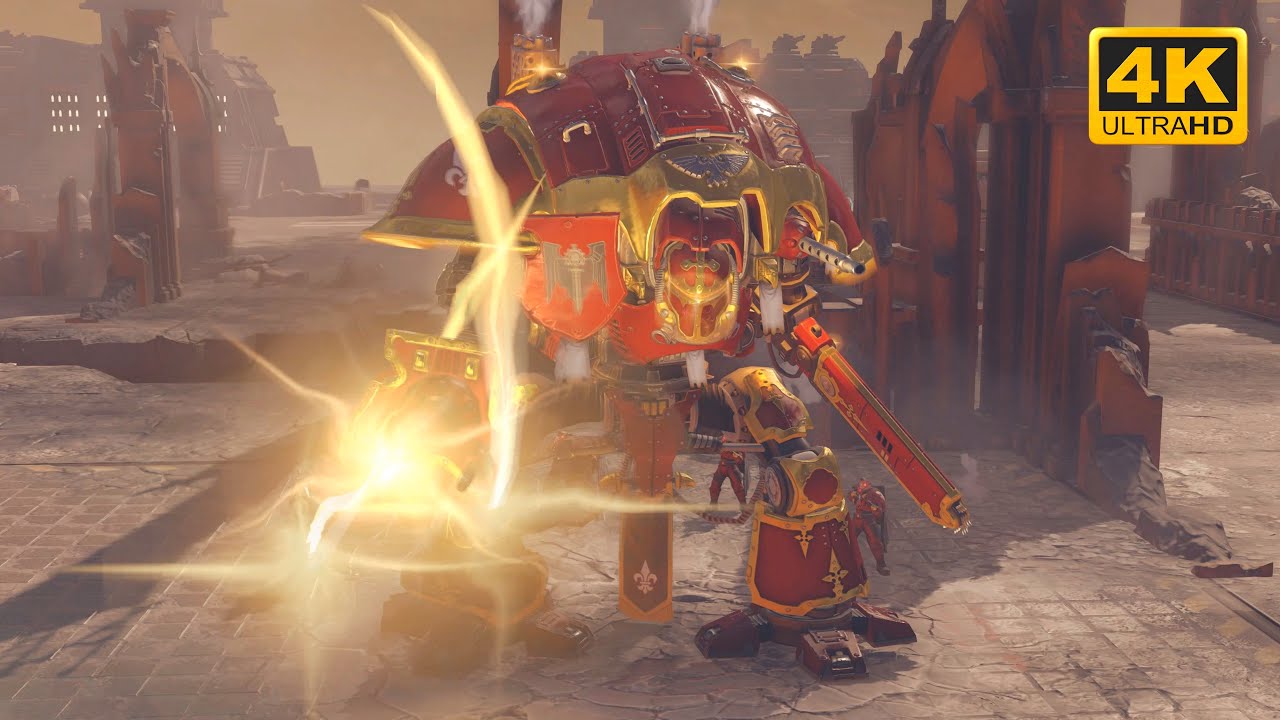 MASSIVE BATTLE! Orks vs Space Marines - Direct Strike Mod - Cinematic Video - WH 40K Dawn Of War 3