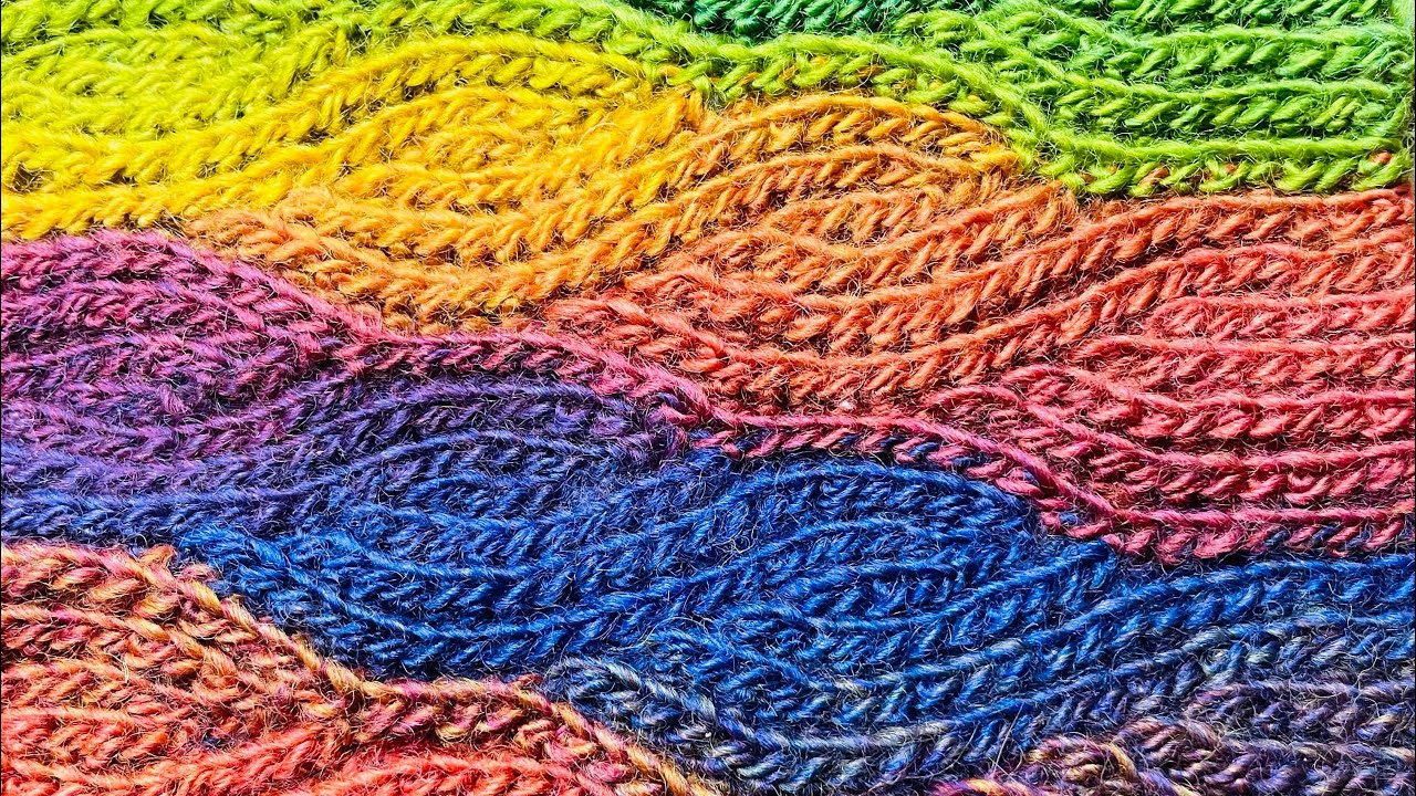 Punto Brioche crochet spiegato benissimo