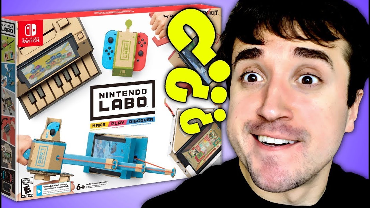 EU VOU CONSEGUIR? - Nintendo Labo Variety Kit