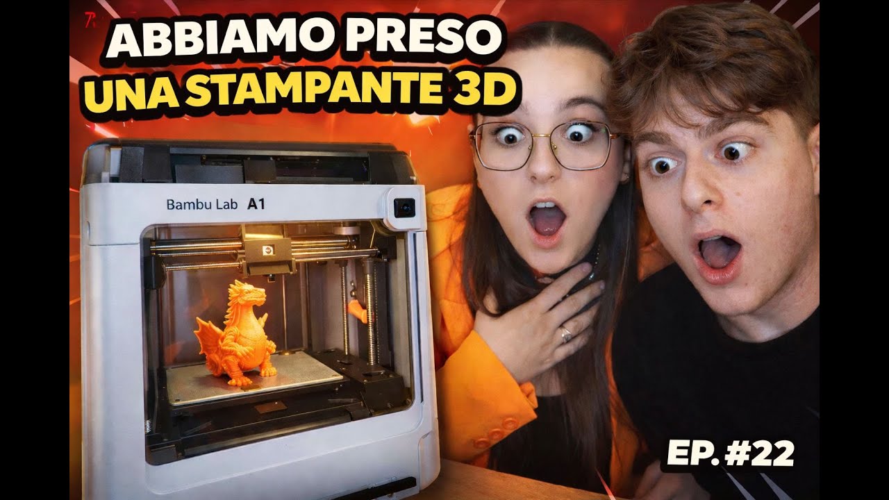 EP. #22 ABBIAMO PRESO UNA STAMPANTE 3D - Tereina? Podcast