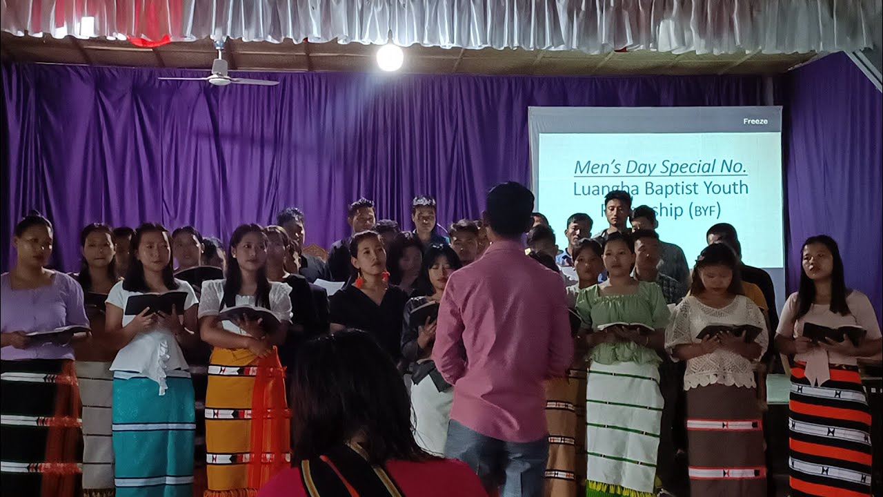 Jesus Leads His Army##Luangba BYF Song presentation