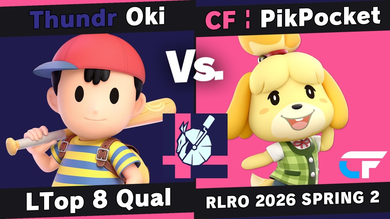 Ringling Rollout 2026 SPRING 2 - Oki (Ness) vs PikPocket (Isabelle) - Losers Top 8 Qualifier