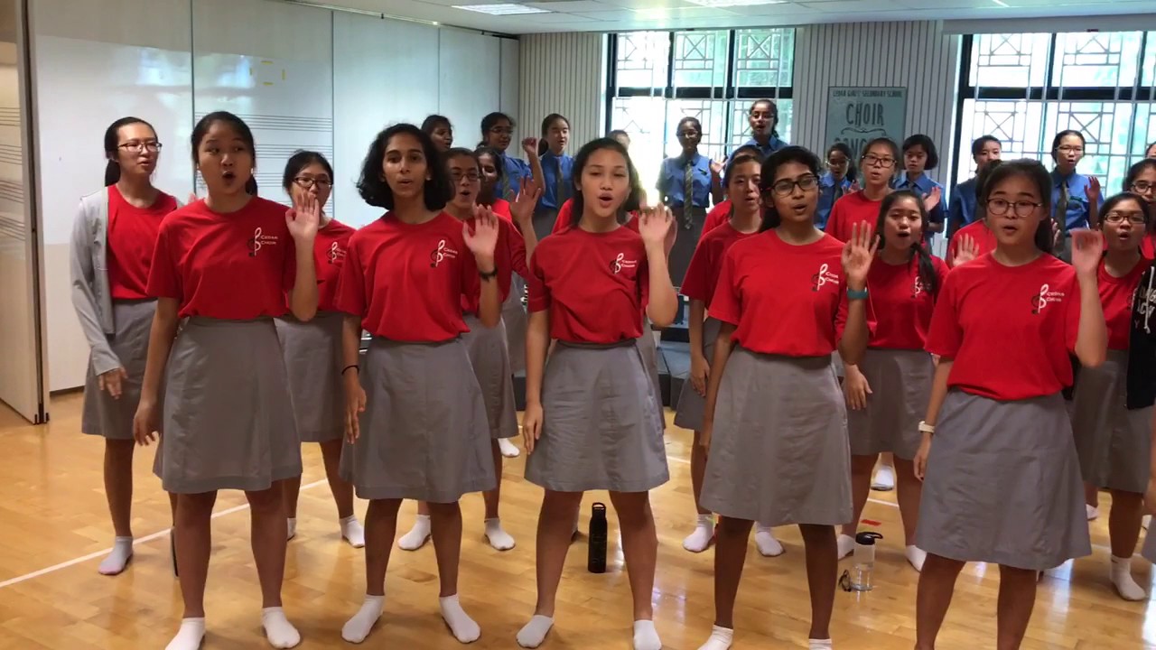'One Singapore' NDP Song, Cedar Girls' Choir