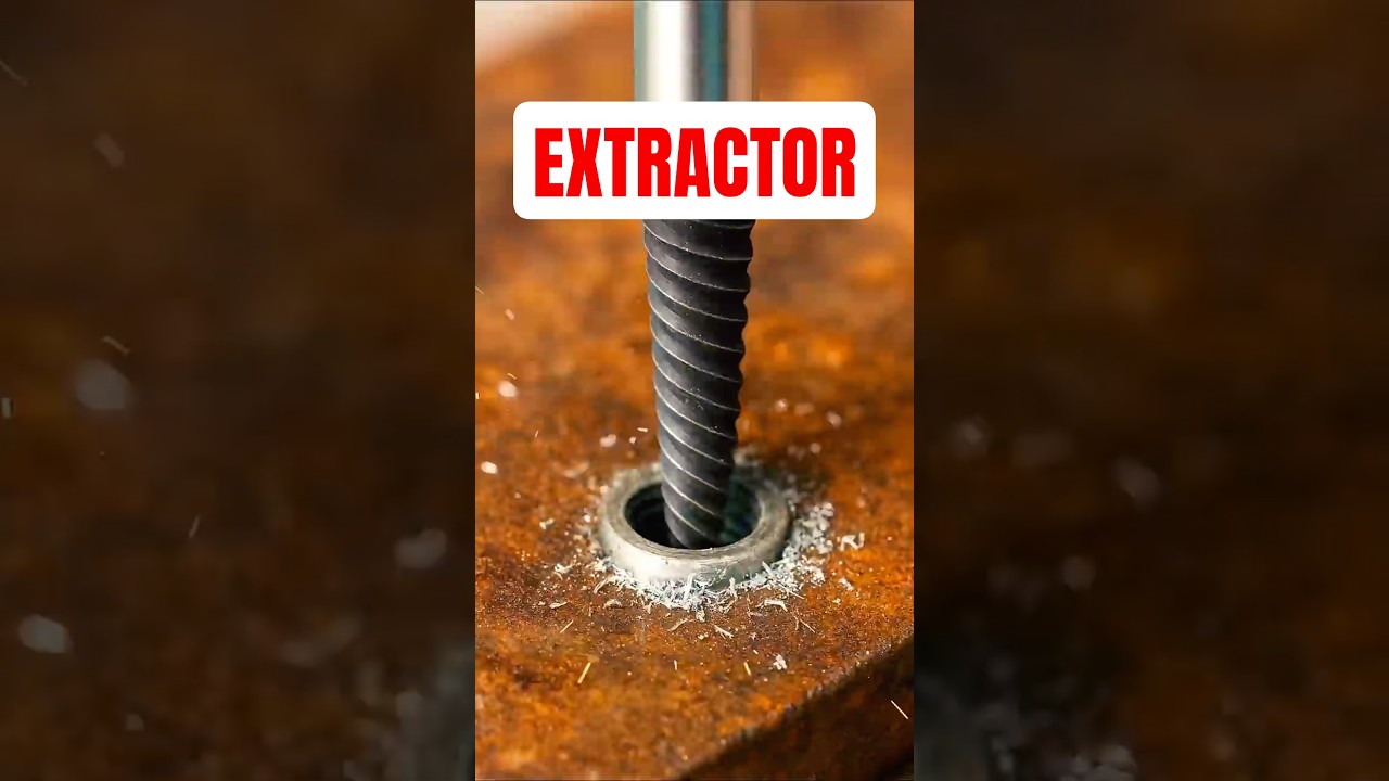 How to use screw extractor &ndash; remove broken screw