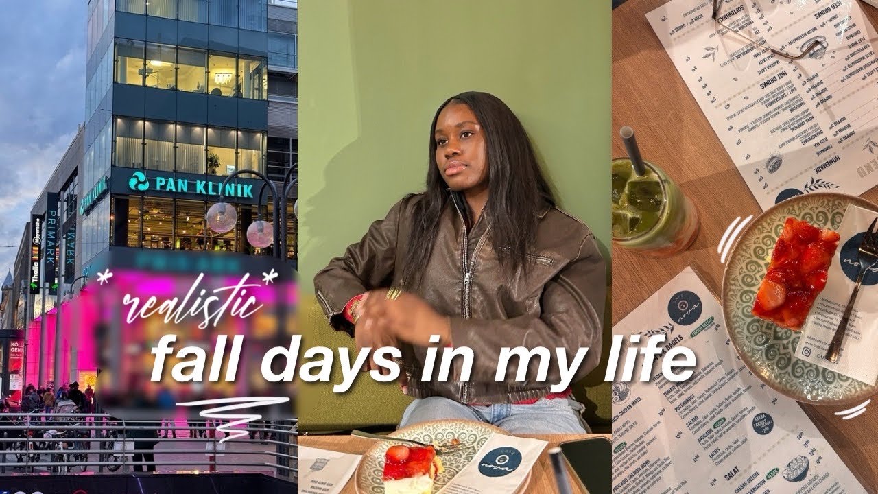 *REALISTIC* FALL DAYS IN MY LIFE 🍂 bookstores, baking, exploring cafe, & more