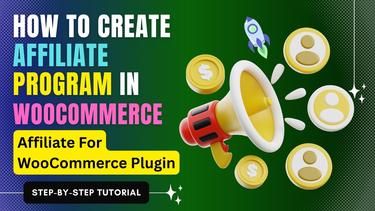WooCommerce Affiliate Program Setup | Affiliate For WooCommerce Plugin Tutorial
