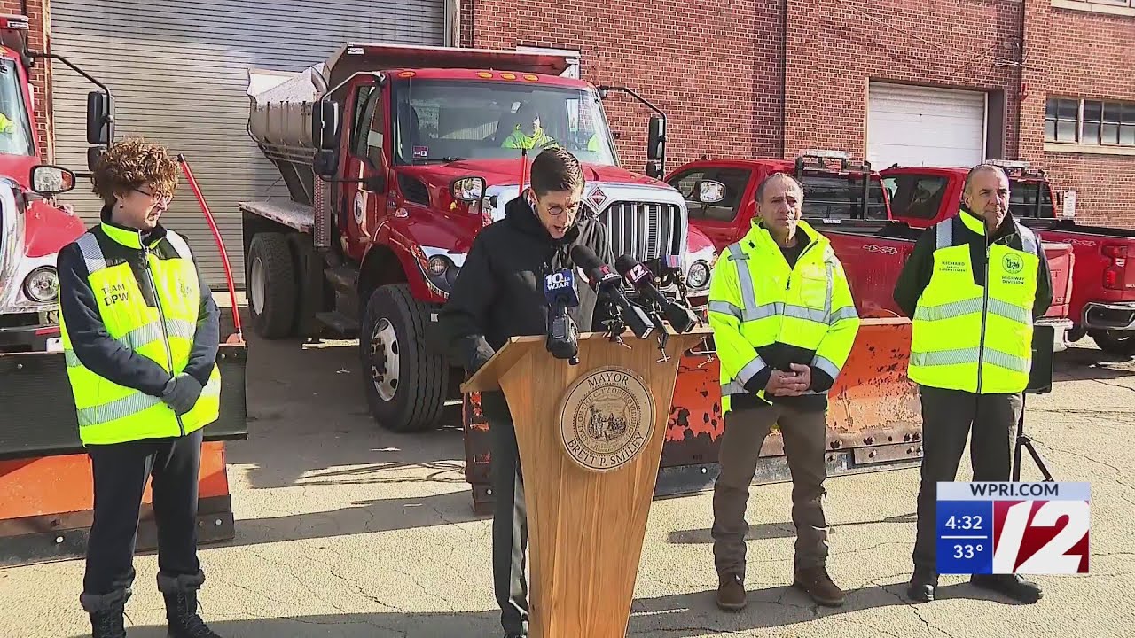 City of Providence prepares for Sunday snowstorm