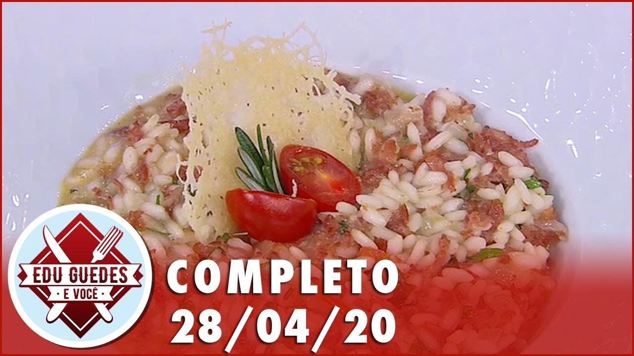 Edu Guedes ensina receitas especiais com arroz