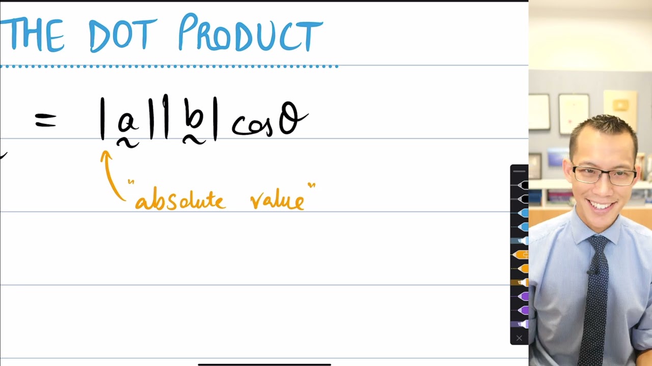 Dot Product & Angles (1 of 3: Foundational ideas)