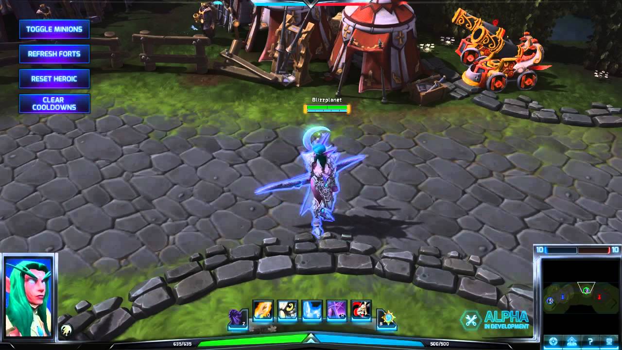 Heroes of the Storm - Tyrande (clicking voice over)