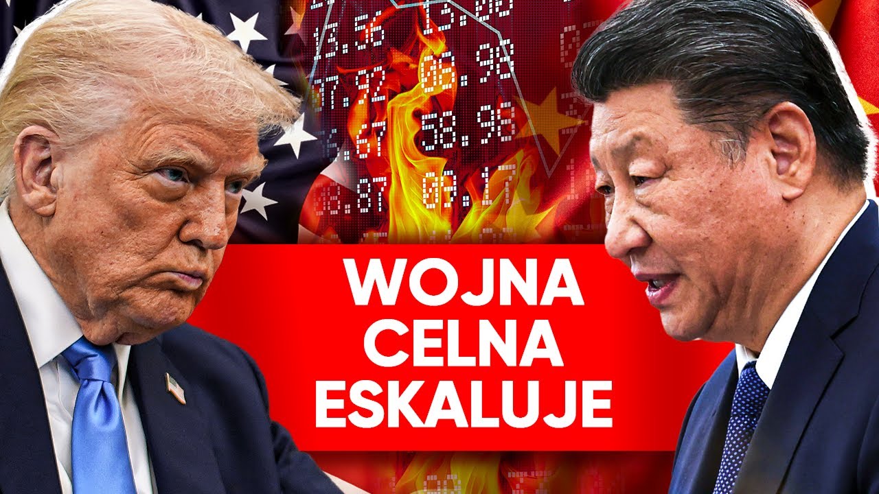 Rynki światowe w panice. Trump wprowadził potężne 104-procentowe cła na Chiny. Wojna celna eskaluje