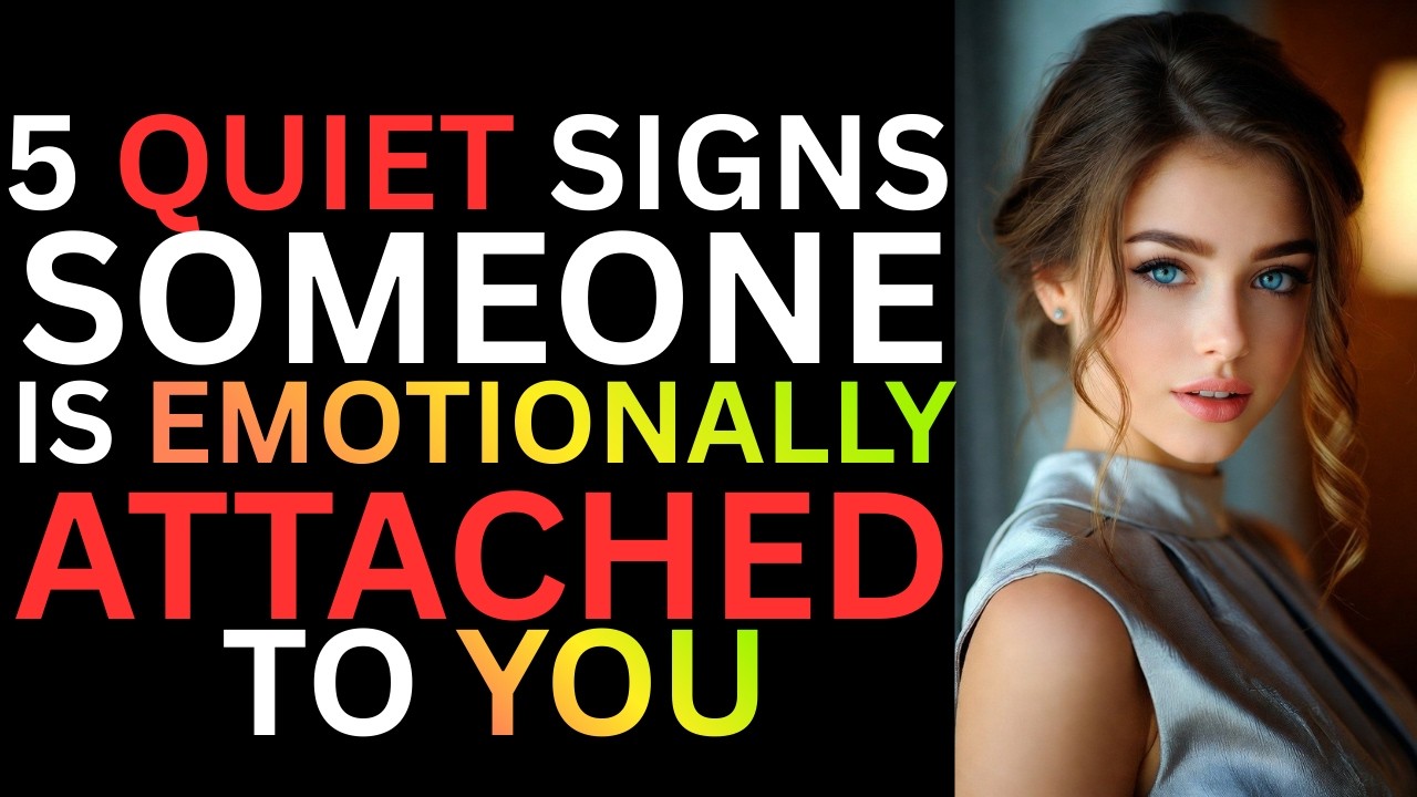 5 Silent Signs Someone Is Deeply Attached to You (Without Ever Saying It) | Female Psychology