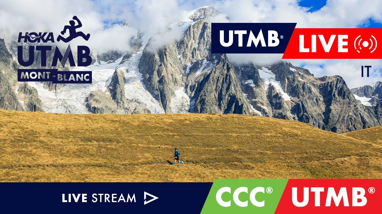 HOKA UTMB Mont-Blanc 2024 - Live Italiano 🇮🇹 - CCC & UTMB