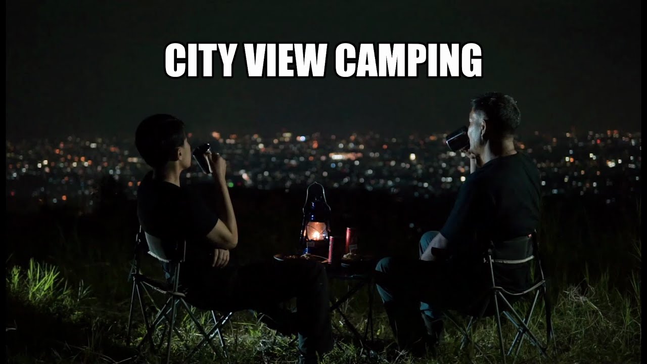 #05 Camping Above The City Lights  | Vespa LX 125 | Cartil Caringin Tilu | ASMR CINEMATIC