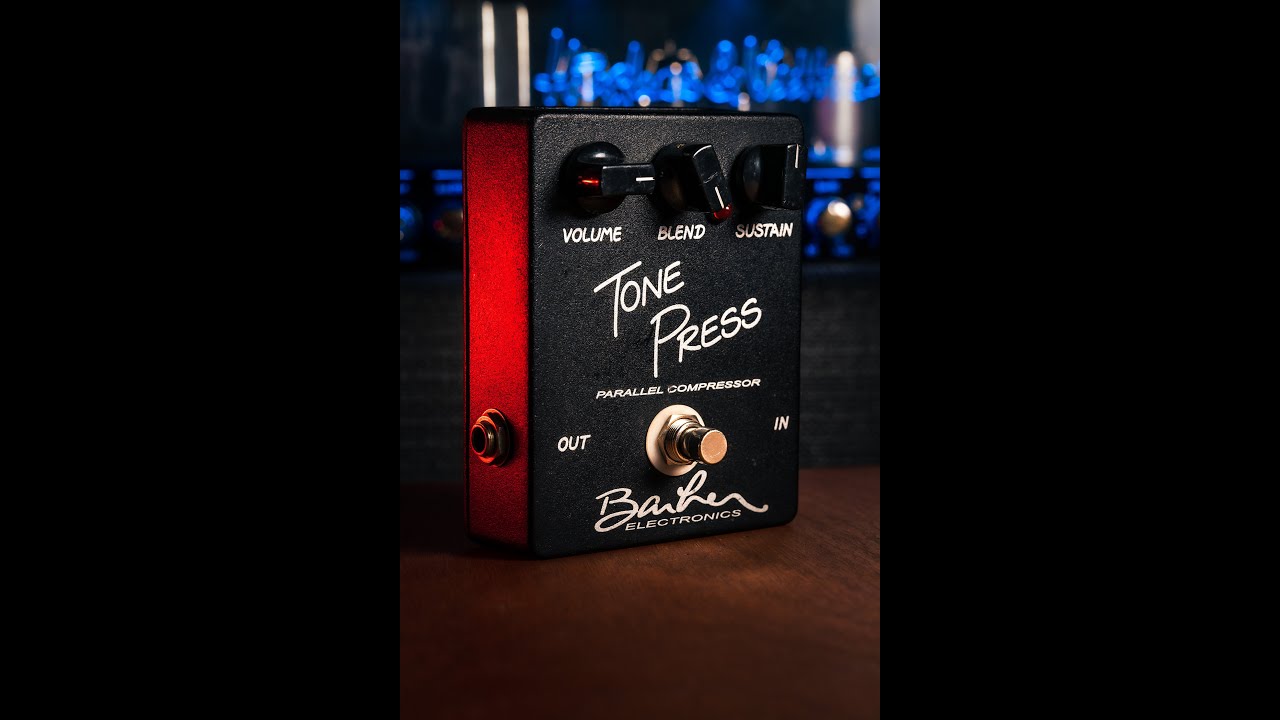 Barber Electronics Tone Press Kompressor Pedal [Quick Soundcheck]