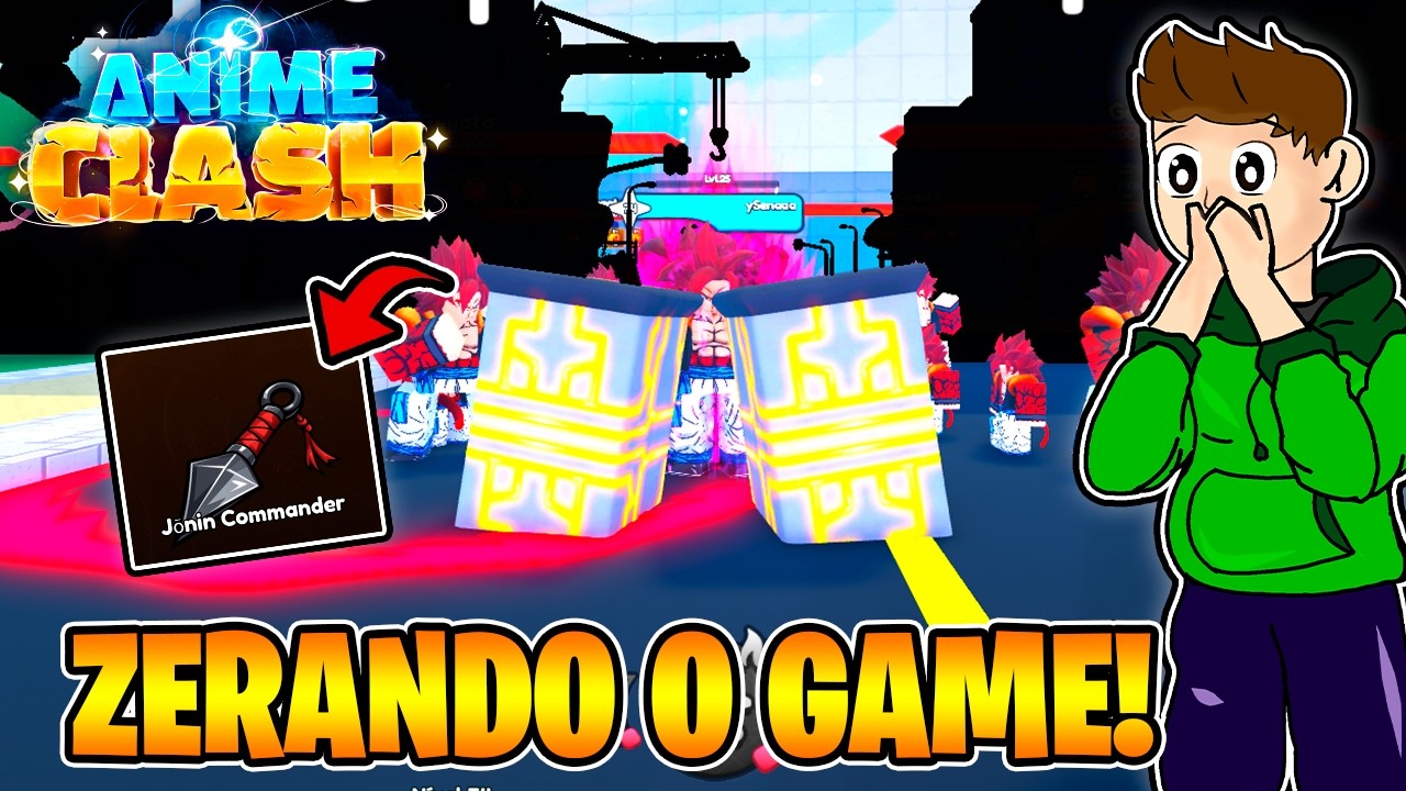 ZERANDO O ANIME CLASH E FICANDO INSANO DE FORTE COM ISSO!