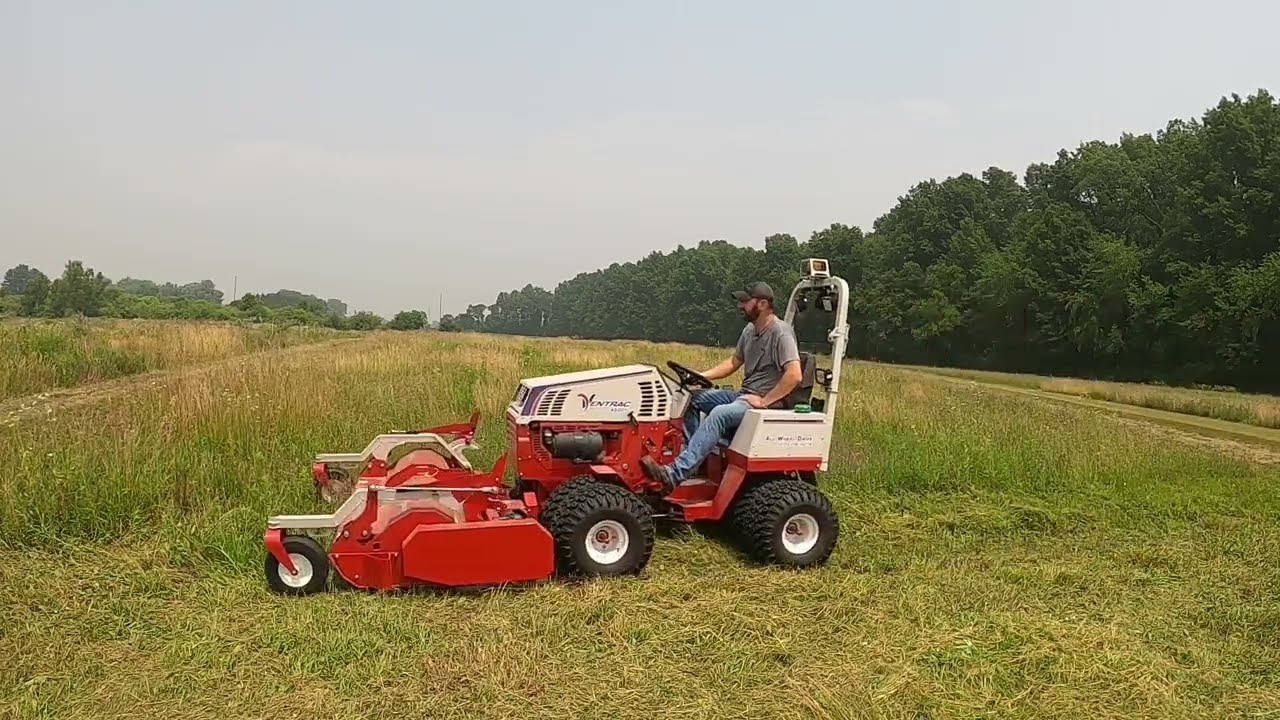 Ventrac 4500Y With Fast Cut Flail!