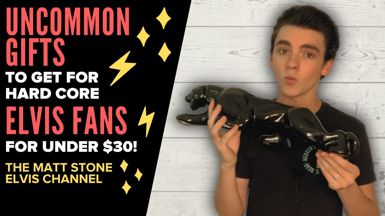 UNCOMMON GIFTS To Get For HARD CORE ELVIS FANS For Under $30! The Matt Stone Elvis Presley Channel