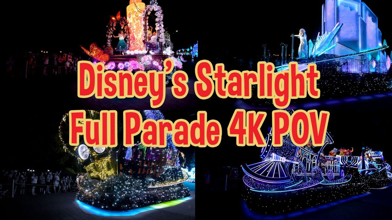 Disney's Starlight Parade - OPENING NIGHT - Full Parade POV