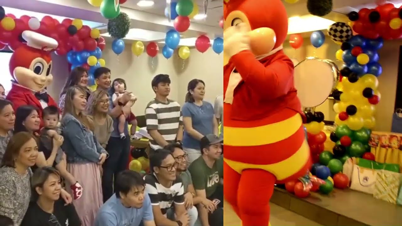 Saudi Arabia Jollibee Celebration   | Philian 1st birthday |  #jollibee #jollibeebidaangsaya