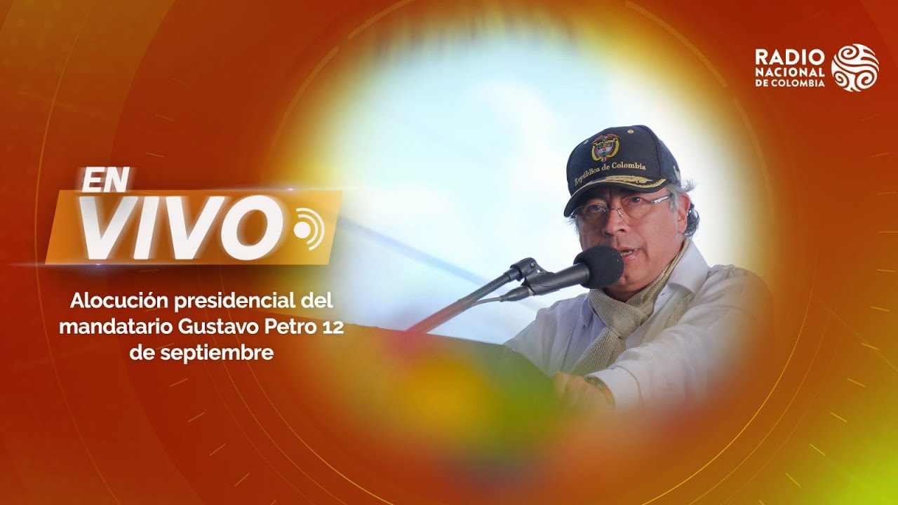 🔴 AL AIRE | Conéctate con la alocución Presidencial: 12 de septiembre de 2025
