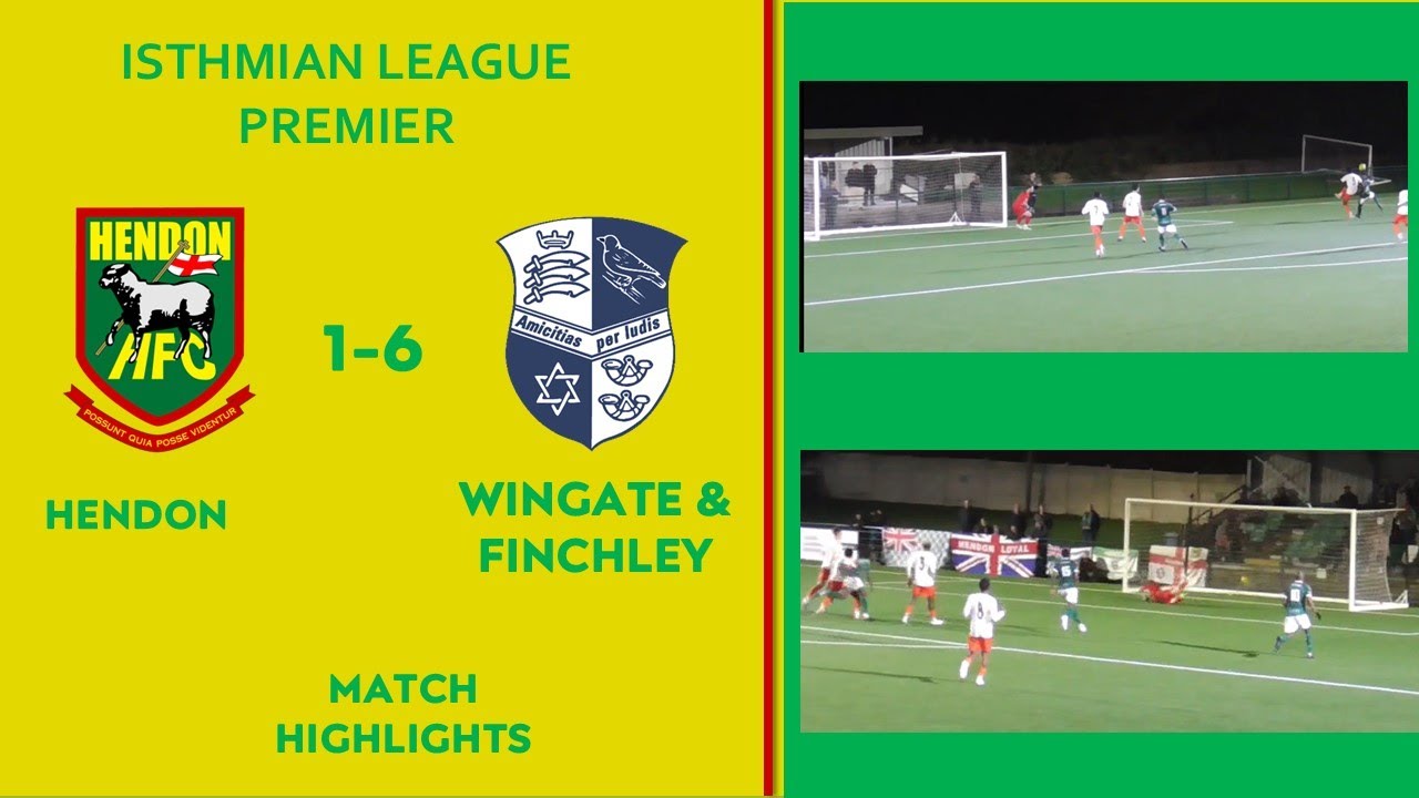 HENDON 1-6 WINGATE & FINCHLEY - Highlights 22 October 2024