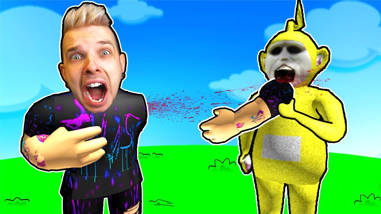 OPĘTANE TELETUBISIE CHCĄ MNIE POŻREĆ!