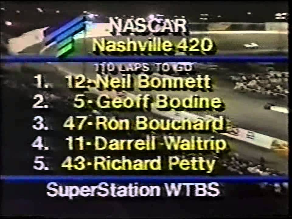 1984 NASCAR Winston Cup Coors 420 @ Nashville Fairgrounds Speedway (Full Race)