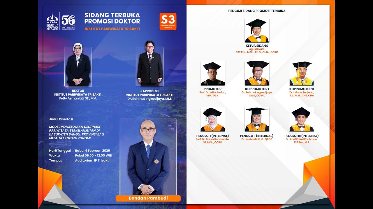Sidang Terbuka Promosi Doktor Institut Pariwisata Trisakti - Bondan Pambudi (4 Feb 2026)-0341402