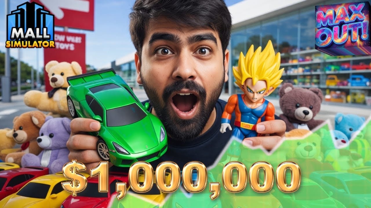 I Made $1,000,000 Selling TOYS! 🧸🤑 (Mall Simulator Hindi #11)