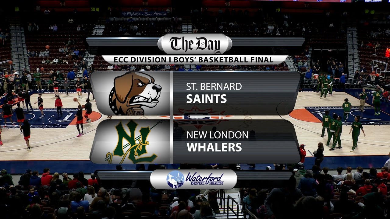 Full replay: St. Bernard vs. New London in ECC Div. I boys' basketball final
