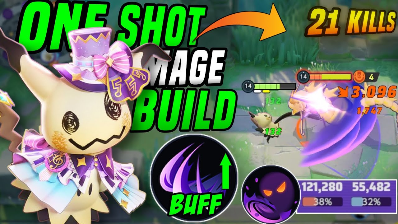 21 Kills! Shadow Claw Of Mimikyu has Broken Damage! Must watch this