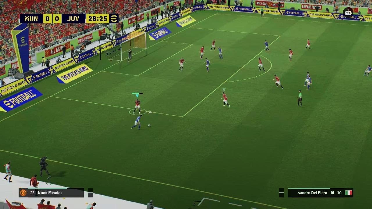Manchester United overcome Italy stubborn tactics late PES 26 challenge