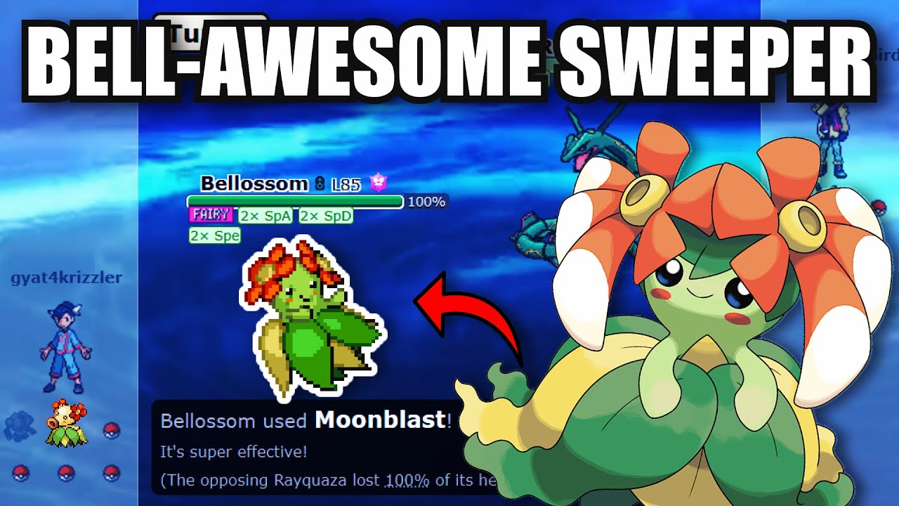 SWEEPING WITH QUIVER DANCE BELLOSSOM | Pokémon Showdown Random Battles