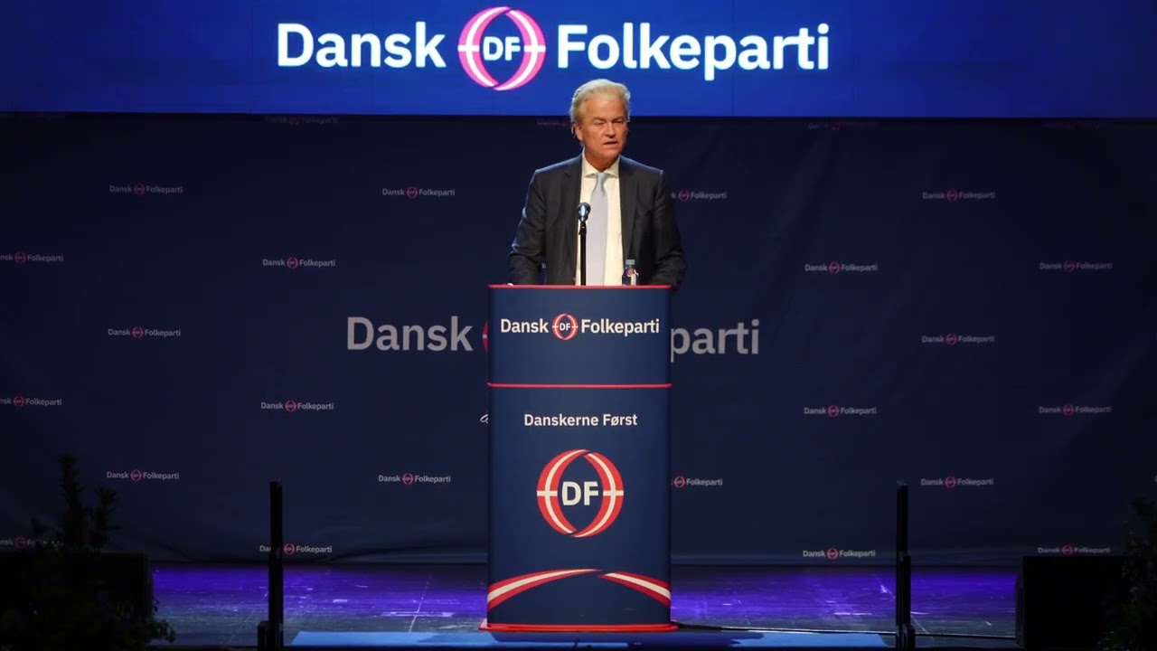 Geert Wilders' tale til Dansk Folkepartis Årsmøde 2025