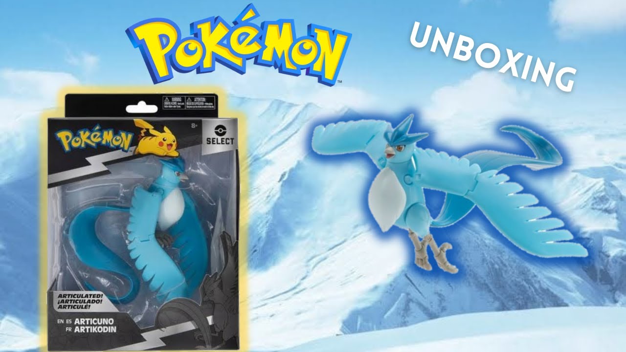 Jazwares Pokemon Select Articuno unboxing and review