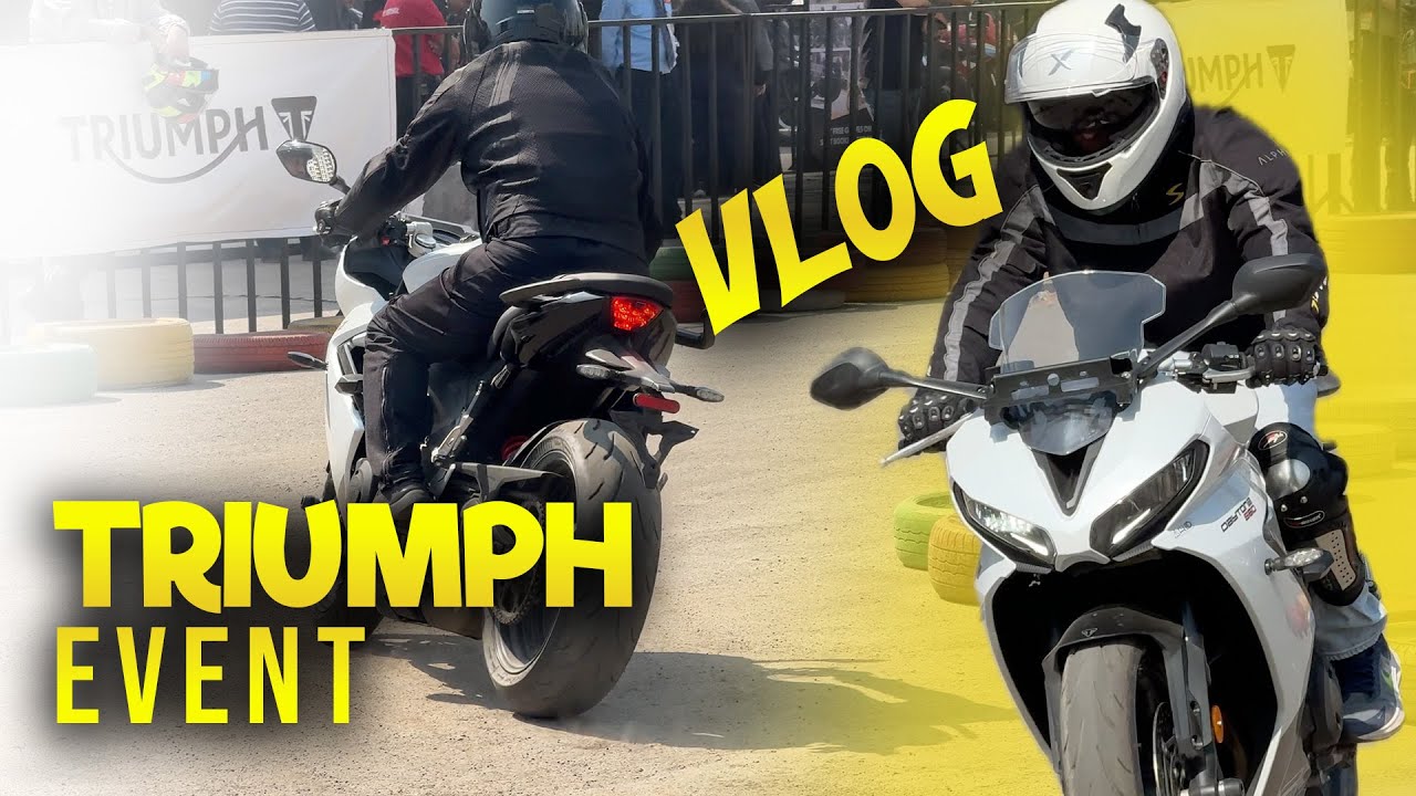 TRIUMPH Superhit Event at Raymond Thane | Test Ride & Real Riding Experience🔥