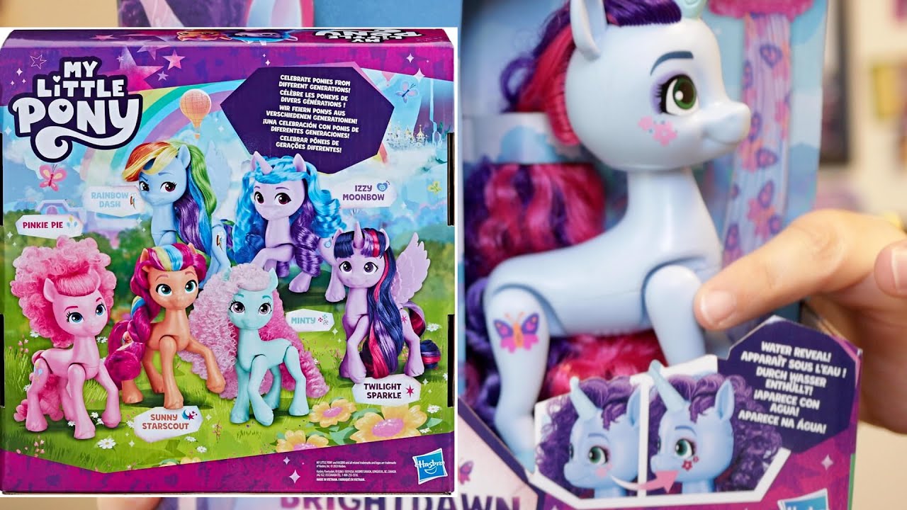 NEW Articulated MLP Misty Brightdawn Hasbro Generation 5 My Little Pony A New Generation Toy Review
