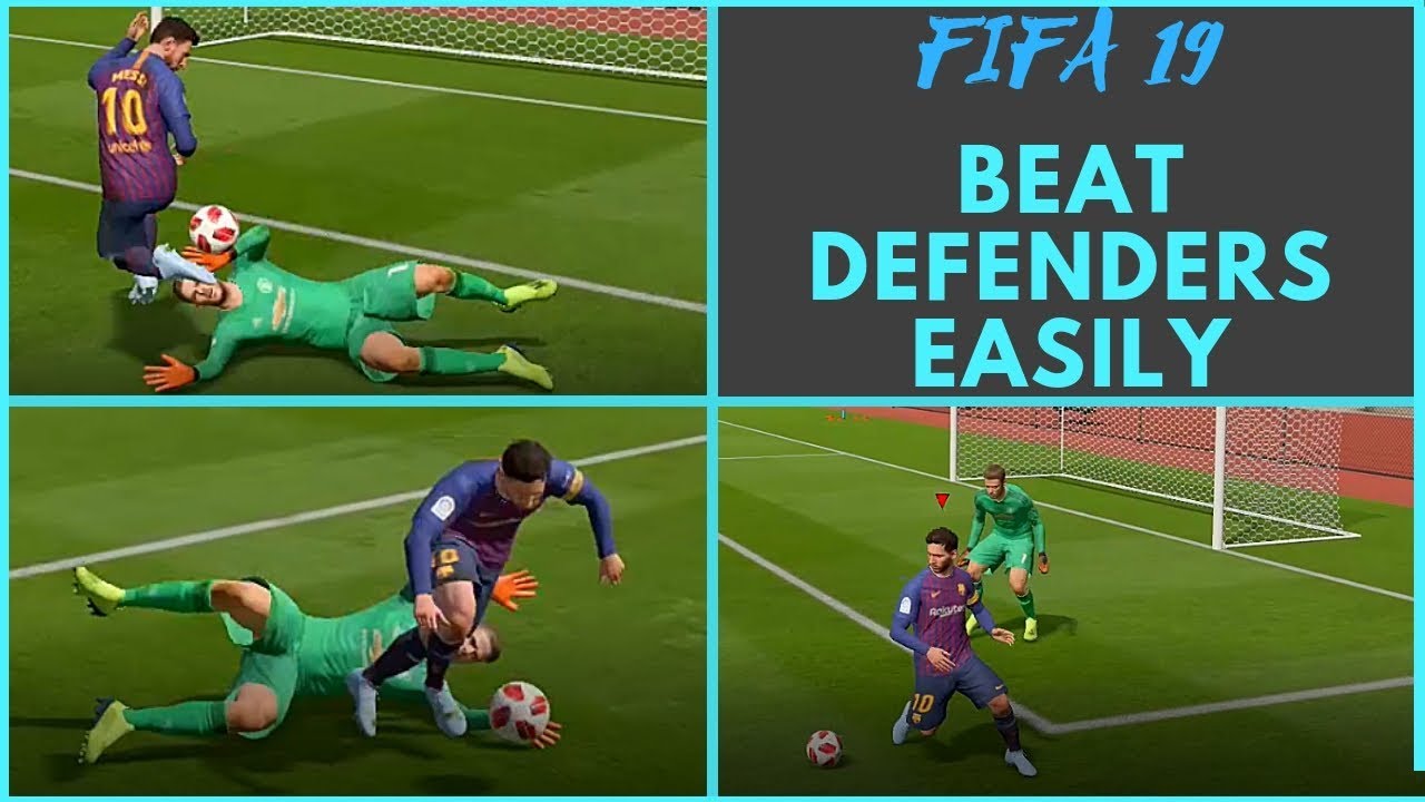 How to beat Defenders simple (FIFA 19)