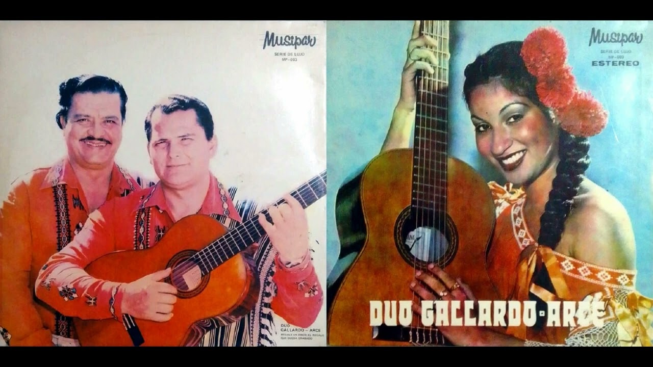 DÚO:GALLARDO-ARCE y SU CONJUNTO Con RODOLFO ROA, APARICIO GONZALEZ y CARLOS ANTONIO LOPEZ - Musipar