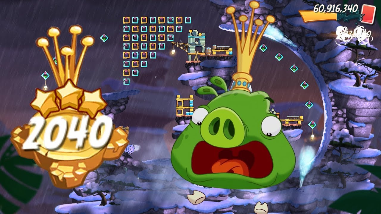 Angry Birds 2 Unlock LEVEL 2037–2040 BOSS LEVEL KING PIG – Cobalt Plateaus Taj Hamal