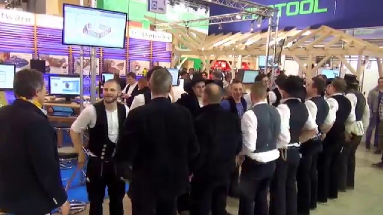 Zimmererklatsch auf der DACH+HOLZ 2016