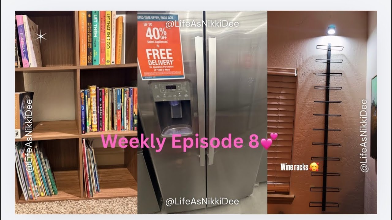 Season 1 Ep 8💕Home decor shopping+getting my hair done + he bought me flowers 💐got a book shelf 